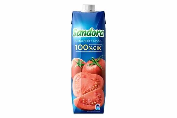 Томатний сік Sandora з сіллю